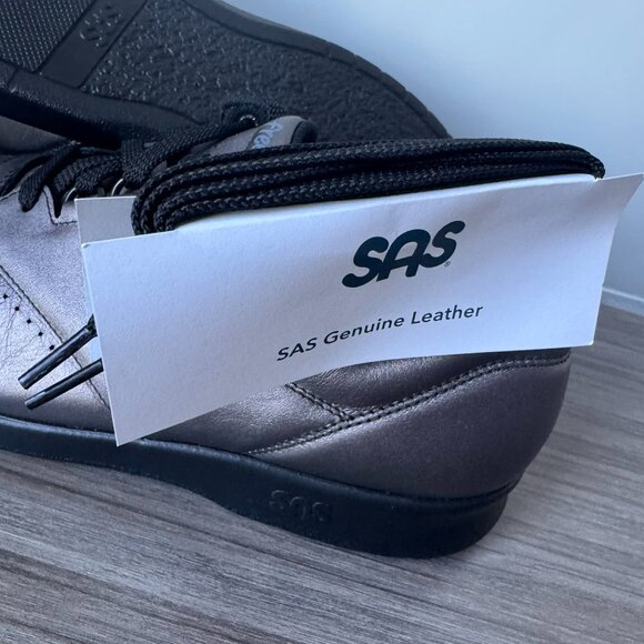 SAS Freetime Women's Lace Up Shoes Santolina Gray $185 - Picture 9 of 15